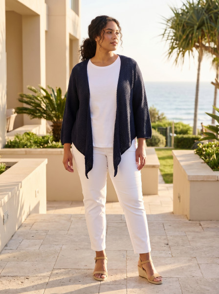 Knit Tie Shrug