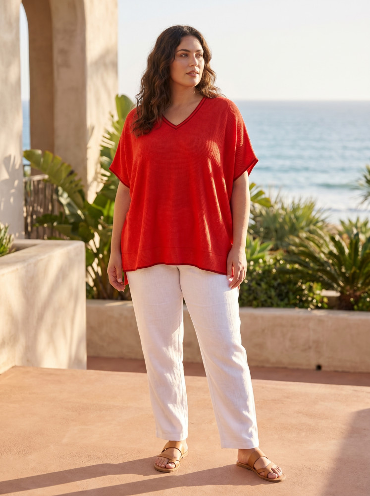 Knit Top Boxy