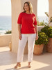 Knit Top Short Sleeve