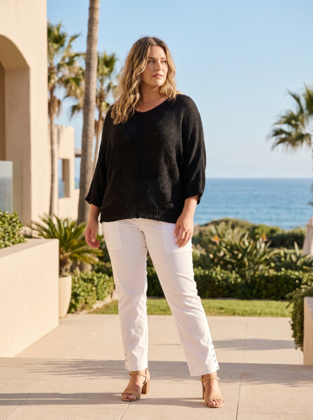 Knit Top Centre Seam