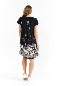 Nicola Dress Cap Sleeve