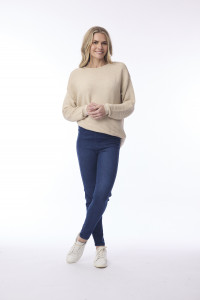 Knit Ribbed Jumper