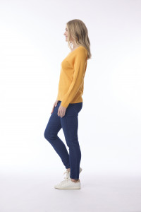 Square Neck Knit Jumper