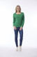 Square Neck Knit Jumper