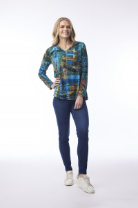 T-Shirt Contemporary V LS