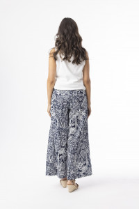 Aksharay Navy Pant