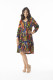 Torgua Dress Neckline Puff Sleeve