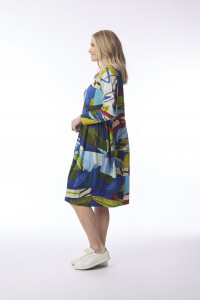 Printed Cotton Dress Bubble