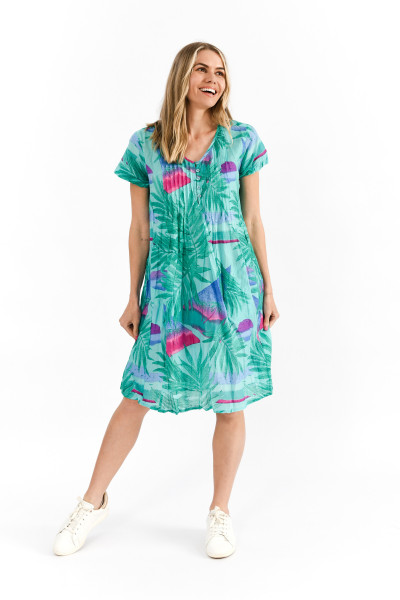 Nicola Dress Cap Sleeve