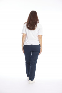 Full-Length Stretch Denim Pants