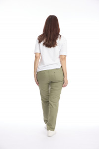 Full-Length Stretch Denim Pants