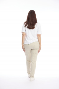 Full-Length Stretch Denim Pants