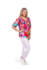 Tessa V-Neck Tassel Top