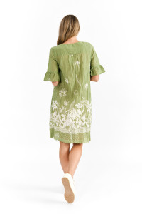 Hannah Tunic Boho Short Sleeve