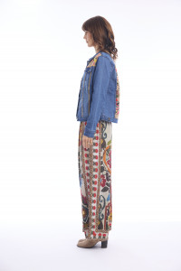 Denim Collared Jacket