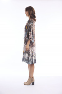 Almasa Dress Bubble Sleeve