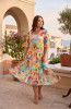 50yrs Travel Dress Godet