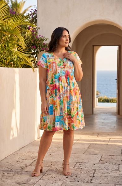 50yrs Travel Dress Easy Fit