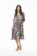 Sao Bento Dress Midi Bell Sleeve