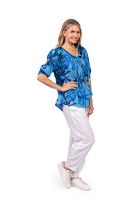 Tessa V-Neck Tassel Top