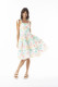 Coral Dress Tie Strap