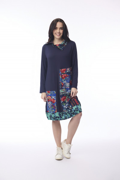 Ivanova Dress Patch Cowl