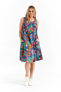 Estelle Crew Neck Sleeveless Dress