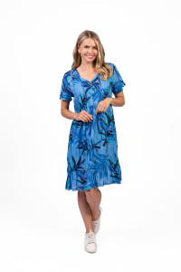 Colette V Neck Tassel Dress