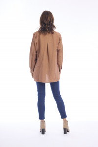 Linen Shirt High Low