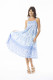 Carla Blue Dress Tie