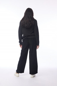 Cord Solid Trouser Flared