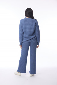 Knit Pants Ribbed