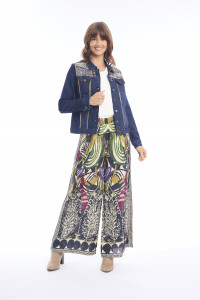 Denim Collared Jacket