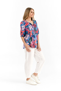 Tessa V-Neck Tassel Top