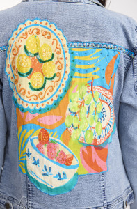 Mougins Jacket Denim Patch