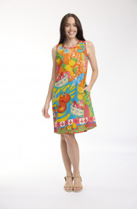 Mougins Dress Reversible Sleeveless