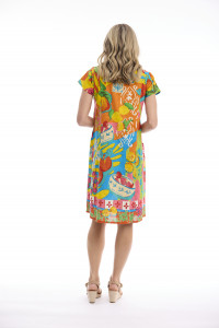 Mougins Dress Bib Pockets