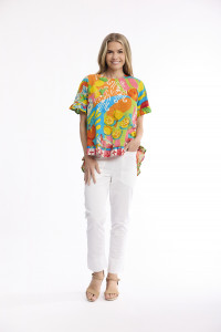 Mougins Top Frill