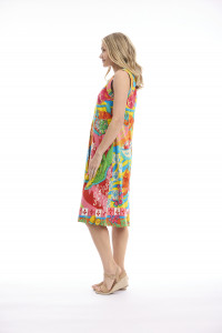 Mougins Dress Sleeveless Pleated