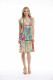 Foulard Fleurs Dress Easy Fit Sleeveless