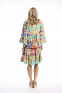 Foulard Fleurs Dress Layers