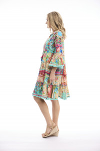 Foulard Fleurs Dress Layers