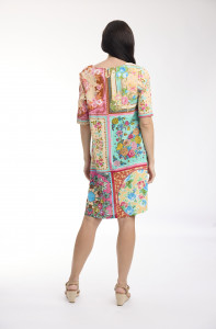 Foulard Fleurs Dress Contemporary
