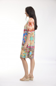 Foulard Fleurs Dress Contemporary