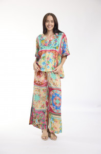 Foulard Fleurs Pant