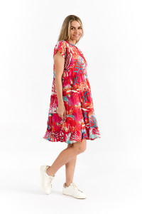 Leela V Neck Mini Dress