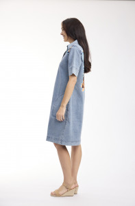 Nanjing Dress Denim Patch