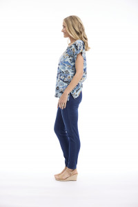 Nanjing Top Rolled Neckline