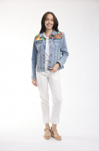 Jardin Exotique Jacket Denim Patch