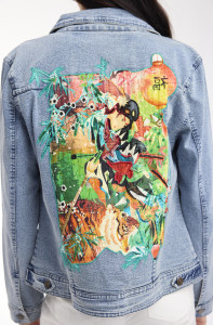 Jardin Exotique Jacket Denim Patch